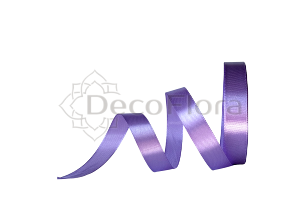 Лента атласная 1,5cm*25ярд - 021 - сиреневая 